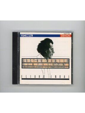 Mahler Symphony 1 Eliahu Inbal Frankfurt Radio Symphony Denon CD Japan 1985 PCM